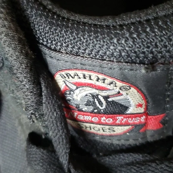 Brahma GRATE Suede Leather Steel Toe Shoes, Sz 8 - Picture 10 of 11